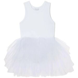 NWT ilovePlum White Tutu Dress for Kids 6Y